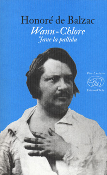 Wann-Chlore. Jane la pallida - Honoré de Balzac - copertina