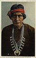 "An old Navajo Indian medicine man, New Mexico." Fred Harvey series. (NBY 20370).jpg