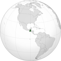 Guatemala - Localizzazione