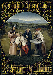 Hieronymus Bosch: Estrazione della pietra della follia